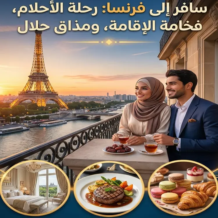 اختيار الفنادق في فرنسا وأفضل الأماكن وتجربة الأكل الحلال